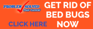 PSPS Bed Bugs Button &bull; Problem Solved Pest Control